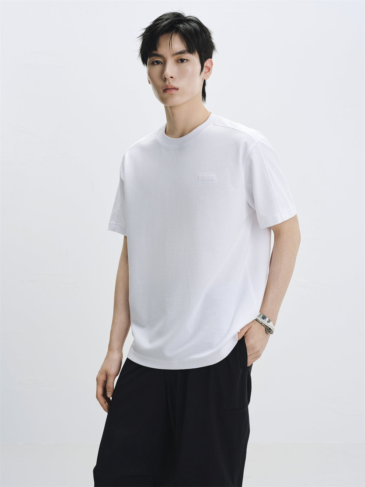 Men's HF Welded & Embroidered Heavyweight Tee