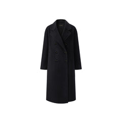Women's Straight Double-faced Wool Coat