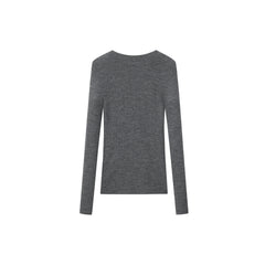 Women's Round Neck Wool Pullover