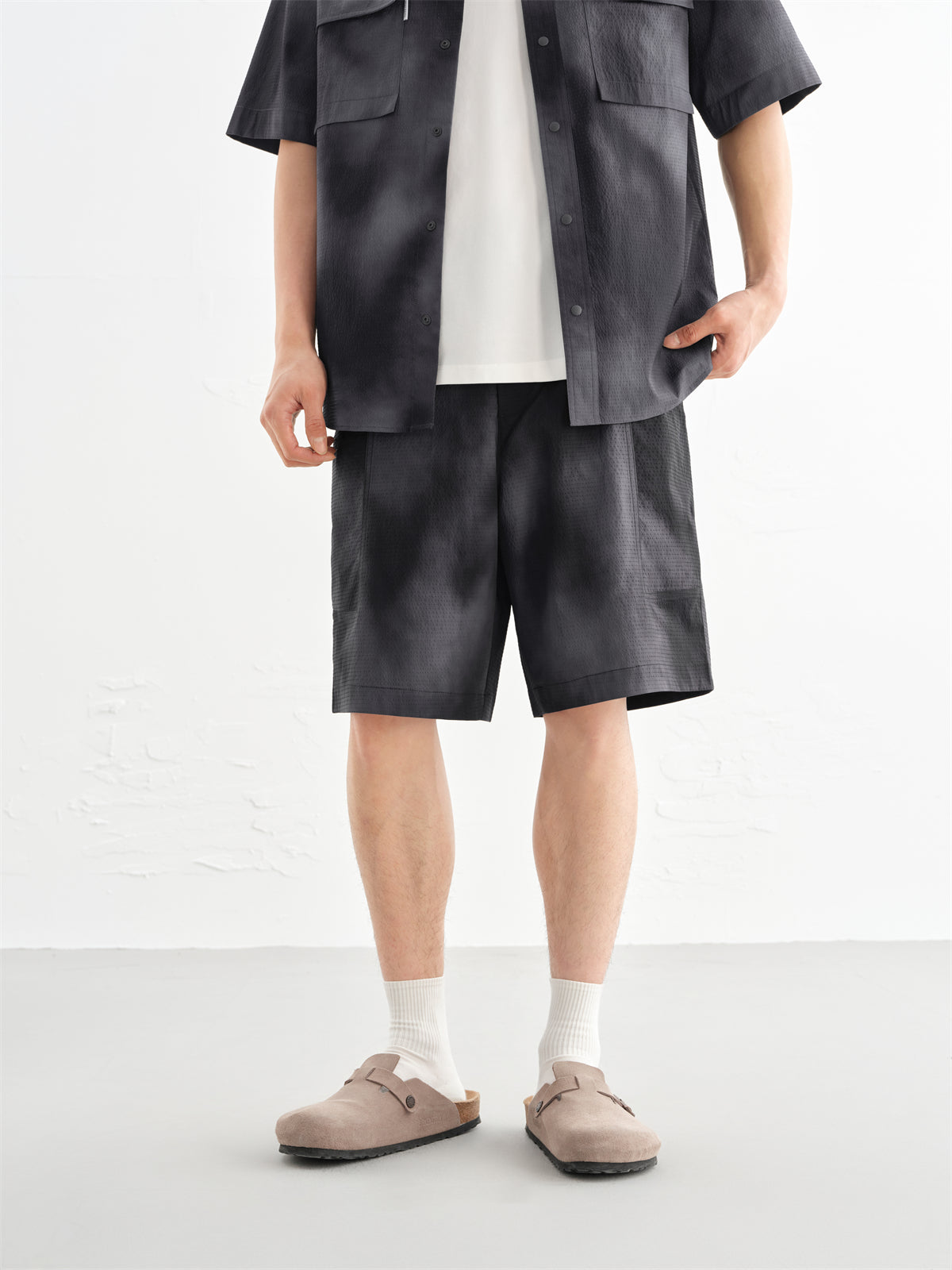 Men's Tie-Dye Utility Shorts