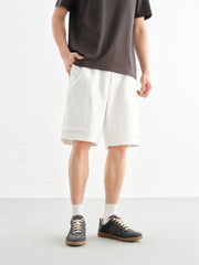 Men's Jacquard Allover Drawstring Shorts