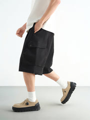 Men's Utility Cargo Shorts with 3D Pockets