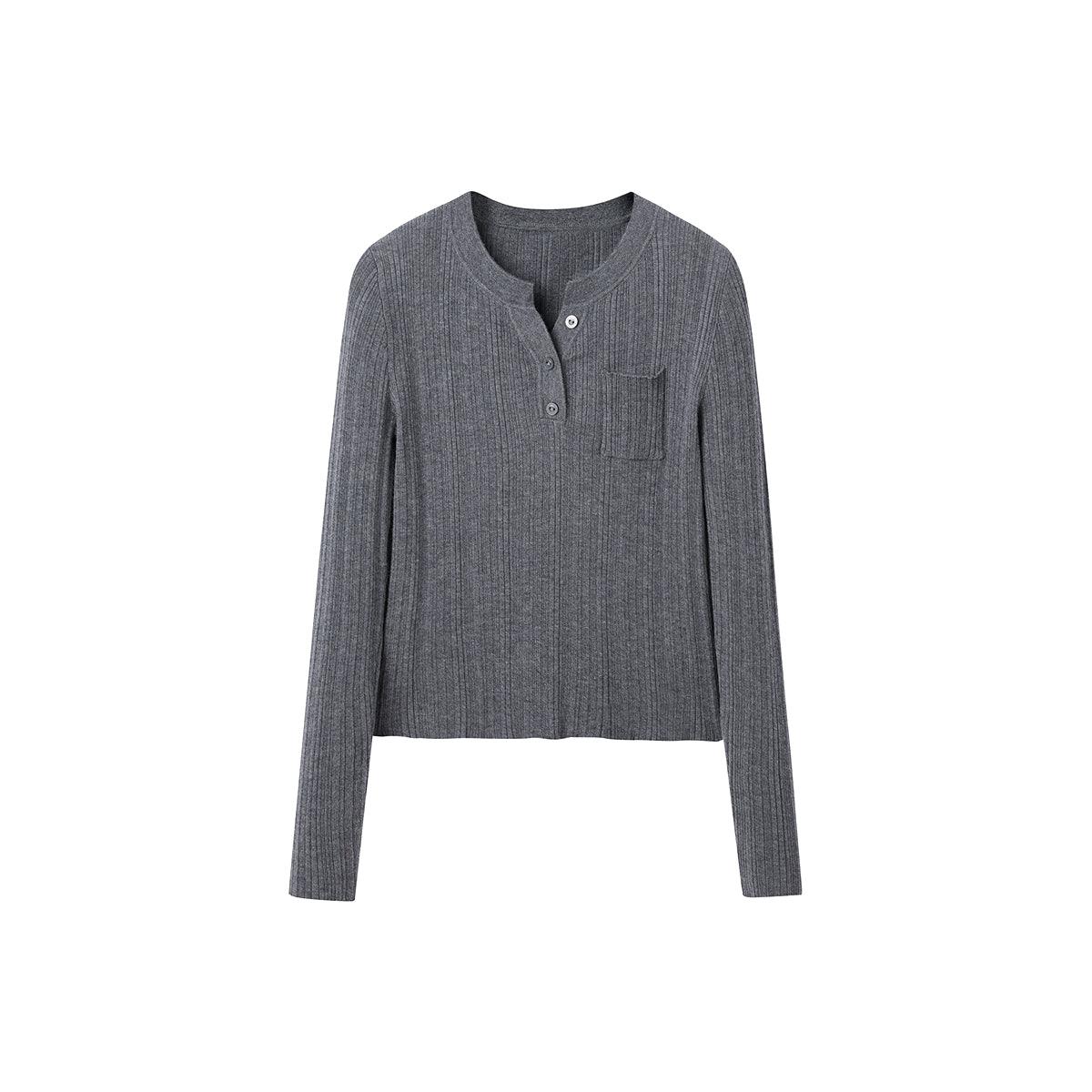 Women's Half Zip Textured Pullover