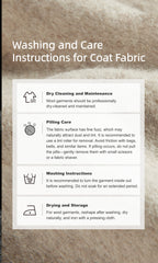 Men's Double-Faced Wool Coat