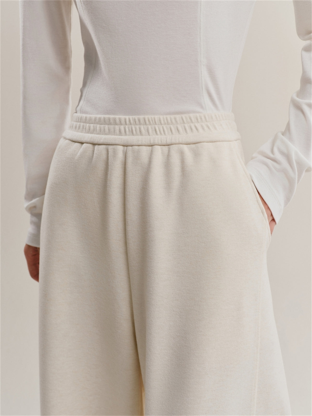 Women's High-Waist Wide-Leg Sweatpants