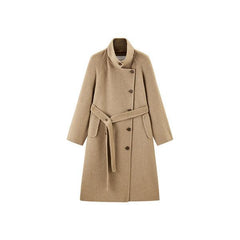 Women's Straight Wool Coat