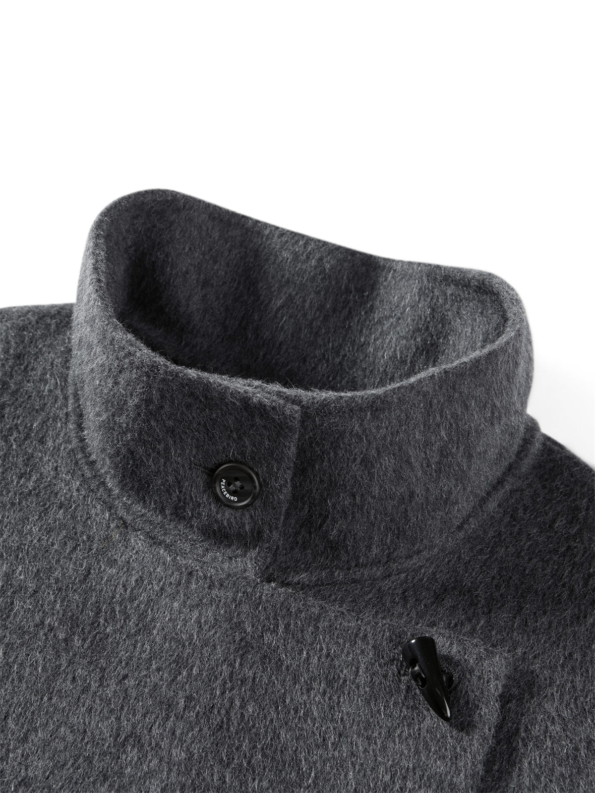 Women's Oversized Asymmetric Alpaca-Blend Coat