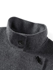Women's Oversized Asymmetric Alpaca-Blend Coat