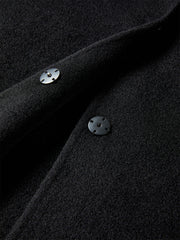 Women's Short Cashmere Coat with Scarf