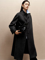 Women's Yak-Wool Blend Long Coat