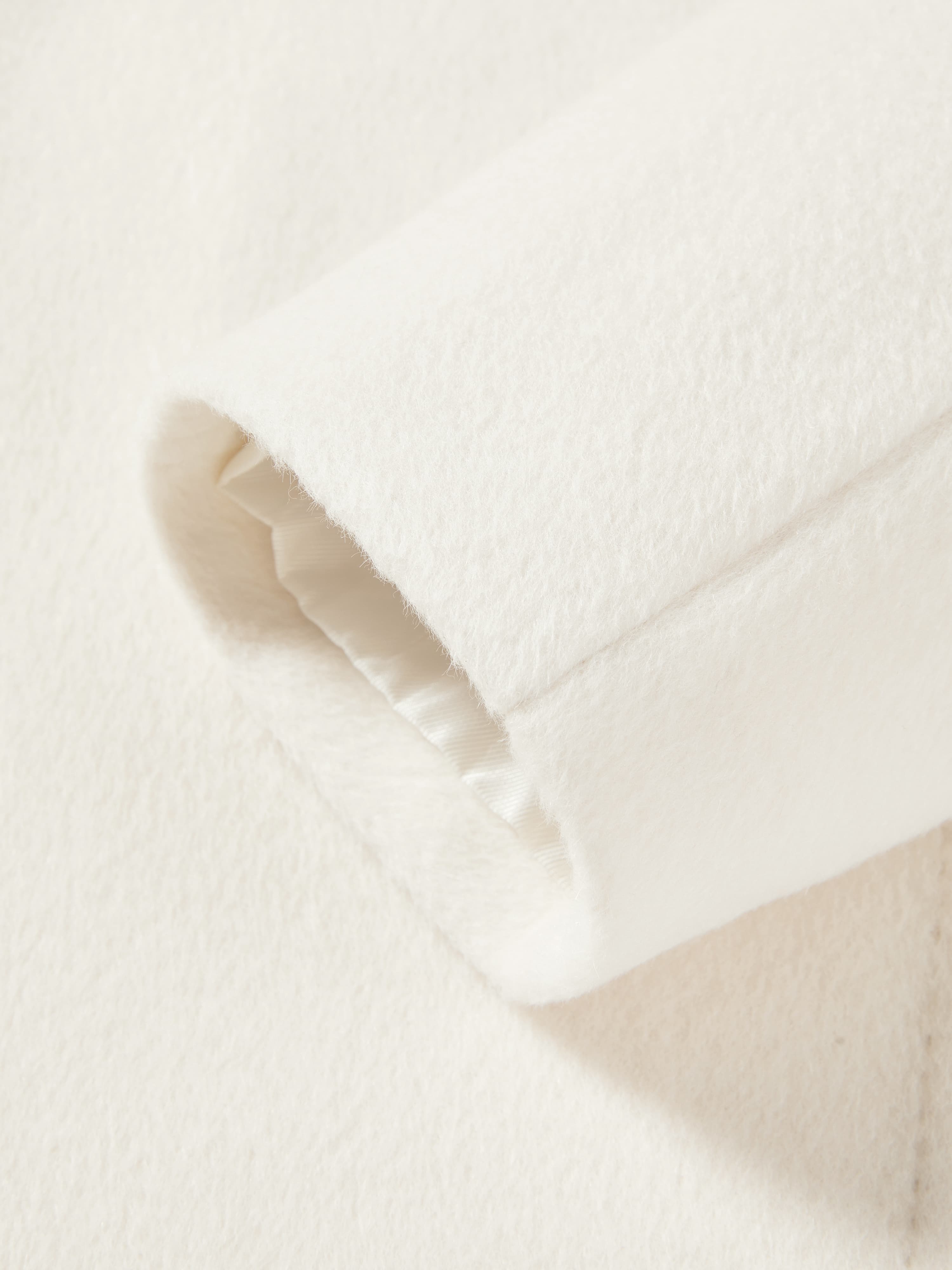 Women's Double-Breasted Alpaca Coat