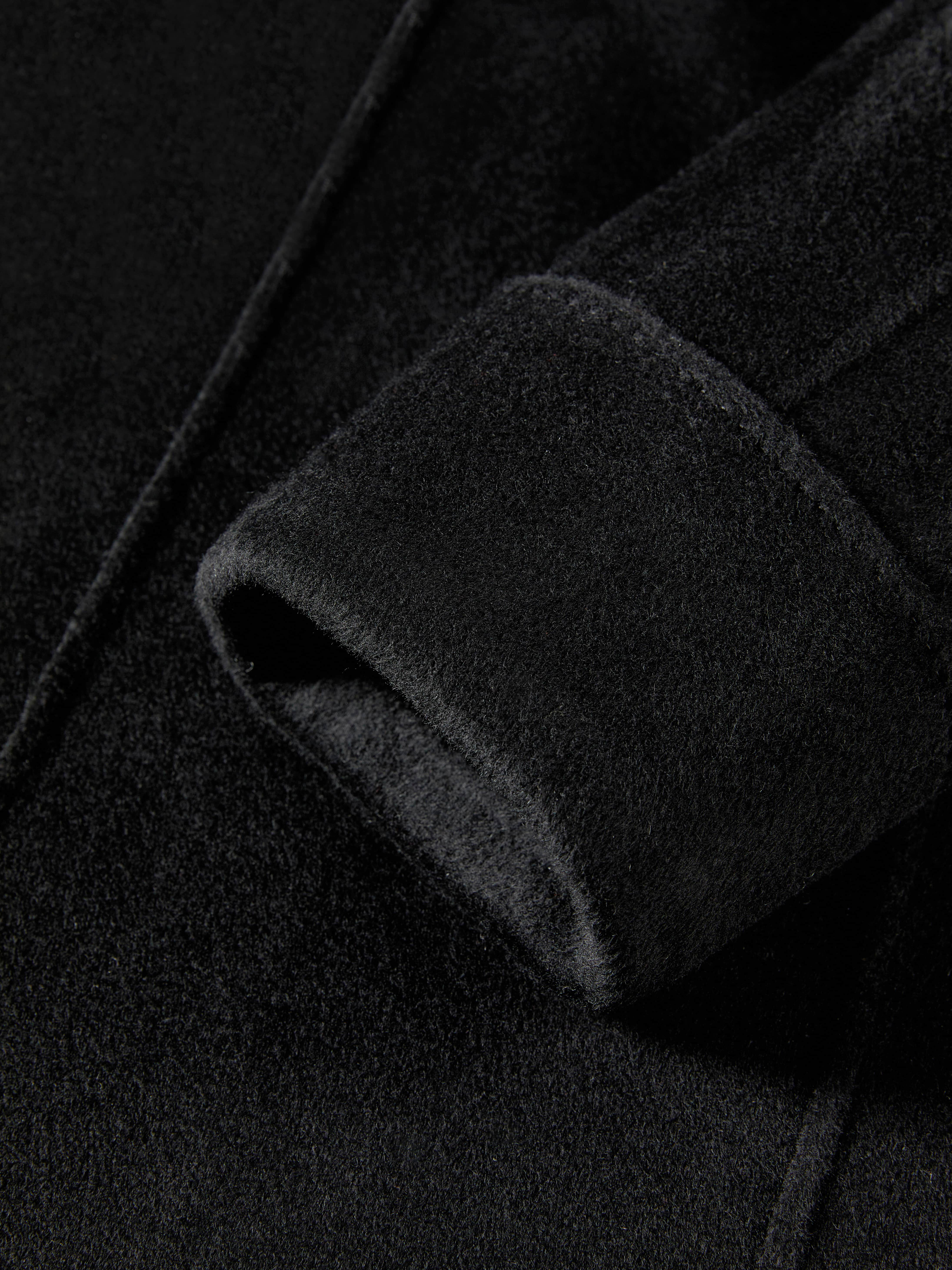 Women's Double-Breasted Belted Wool Coat