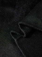 Women's Double-Breasted Belted Wool Coat