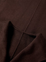 Women's Yak-Wool Blend Hooded Robe-Style Coat