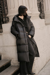 Women's Extra Long HORTOBAGY Goose Down Coat