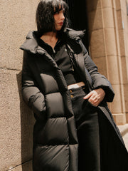 Women's Extra Long HORTOBAGY Goose Down Coat