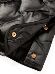 Women's Oversized Down Shirt with Detachable Scarf