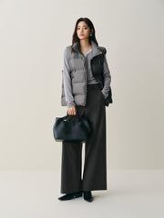 Women's Bonded Stand-Collar Down Vest