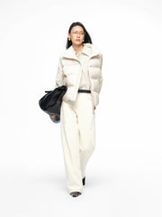 Women's Bonded Stand-Collar Down Vest