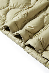 Women's Lightweight Puffer Jacket with Drawstring Hem