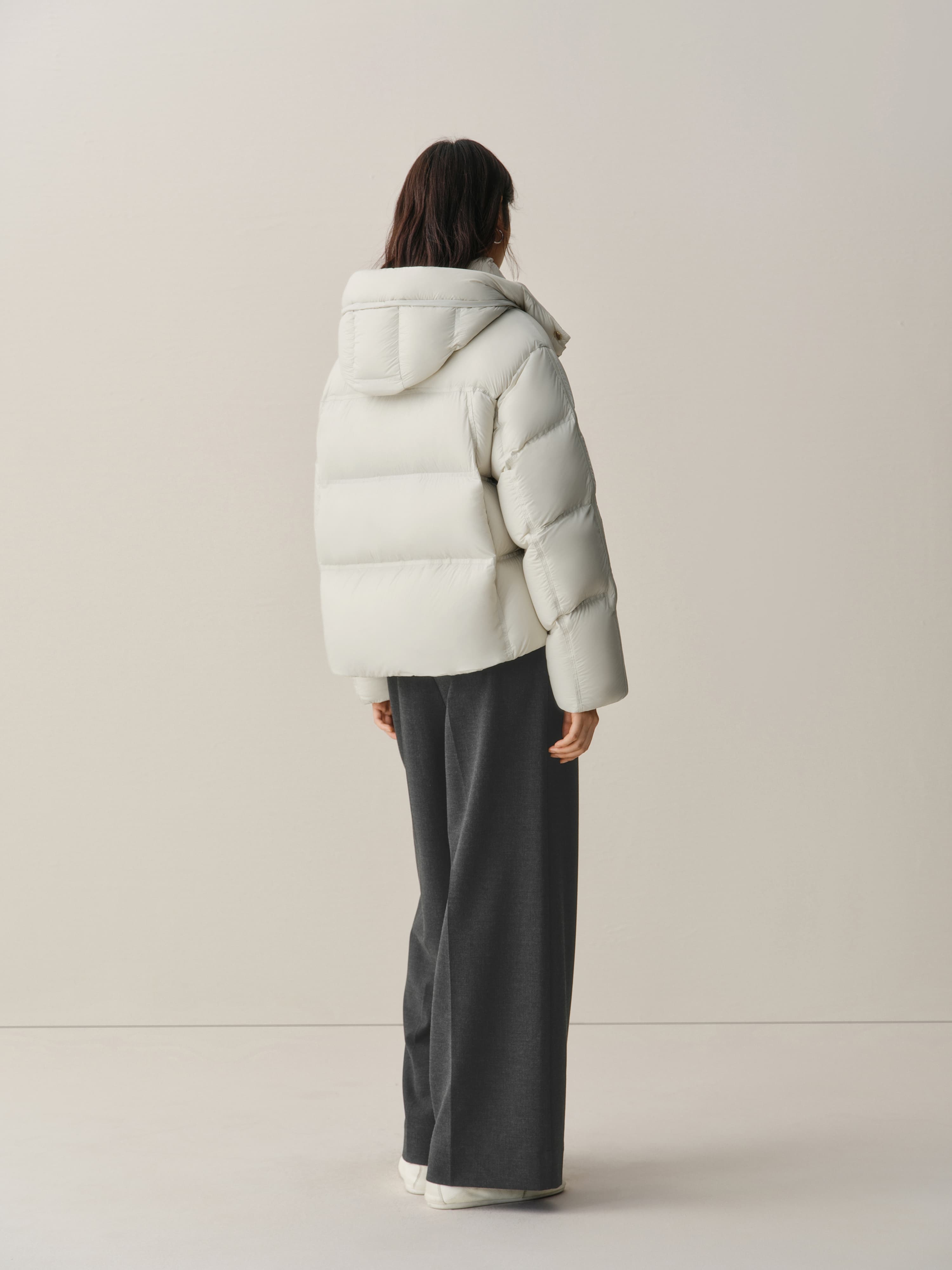 Women's Short Quilted Puffer Jacket