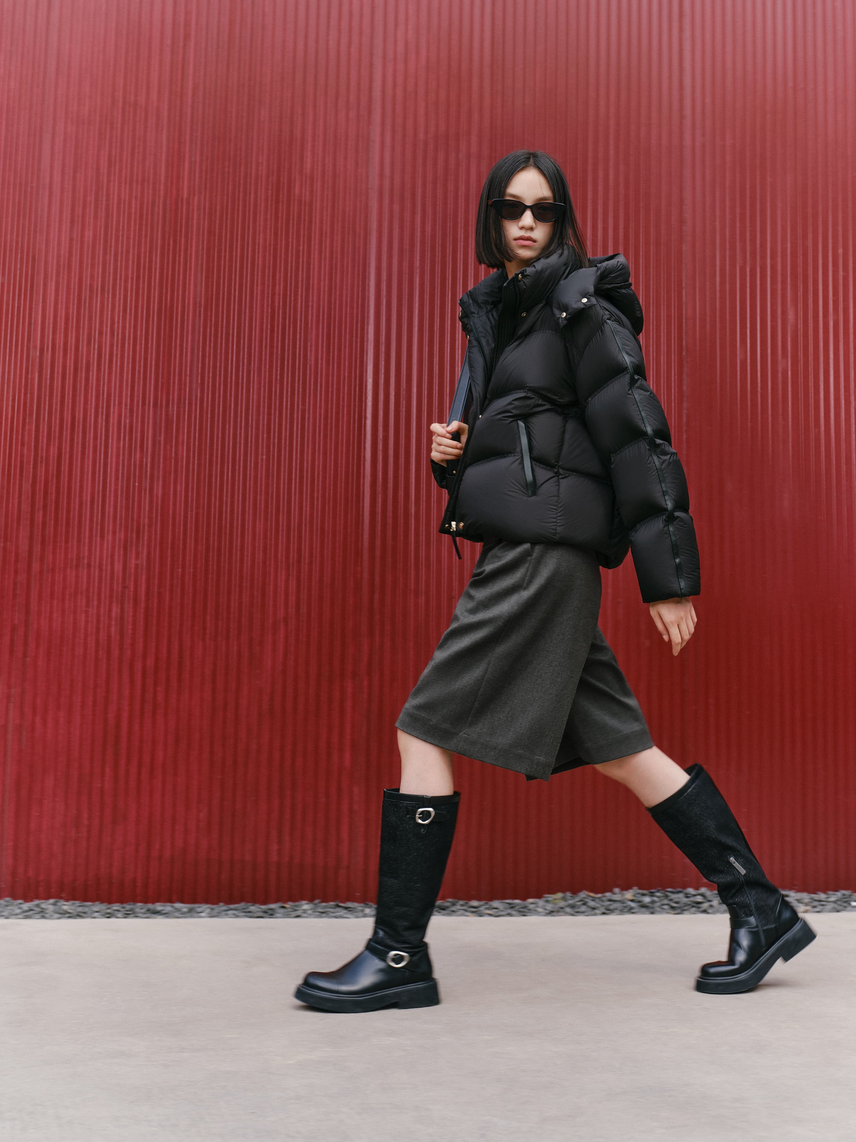 Women's Short Quilted Puffer Jacket