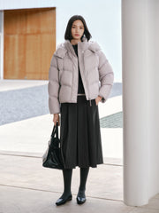 Women's Short Quilted Puffer Jacket