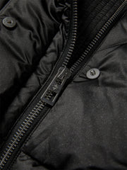 Women's Diamond-Quilted Drawstring Puffer Jacket