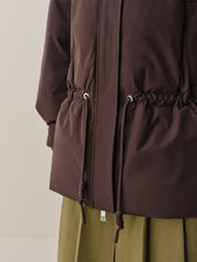 Women's Down Parka with Fox Fur Collar