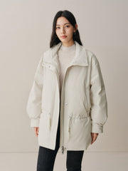 Women's Down Parka with Fox Fur Collar