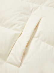 Women's Down Jacket with Detachable Fox Fur Collar