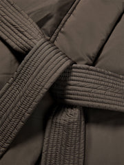 Women's Long Down Coat with Detachable Fox Fur Collar