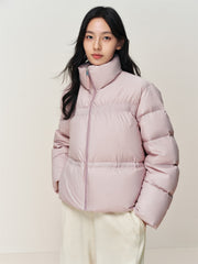 Women's Oversized Stand-Collar Puffer Jacket