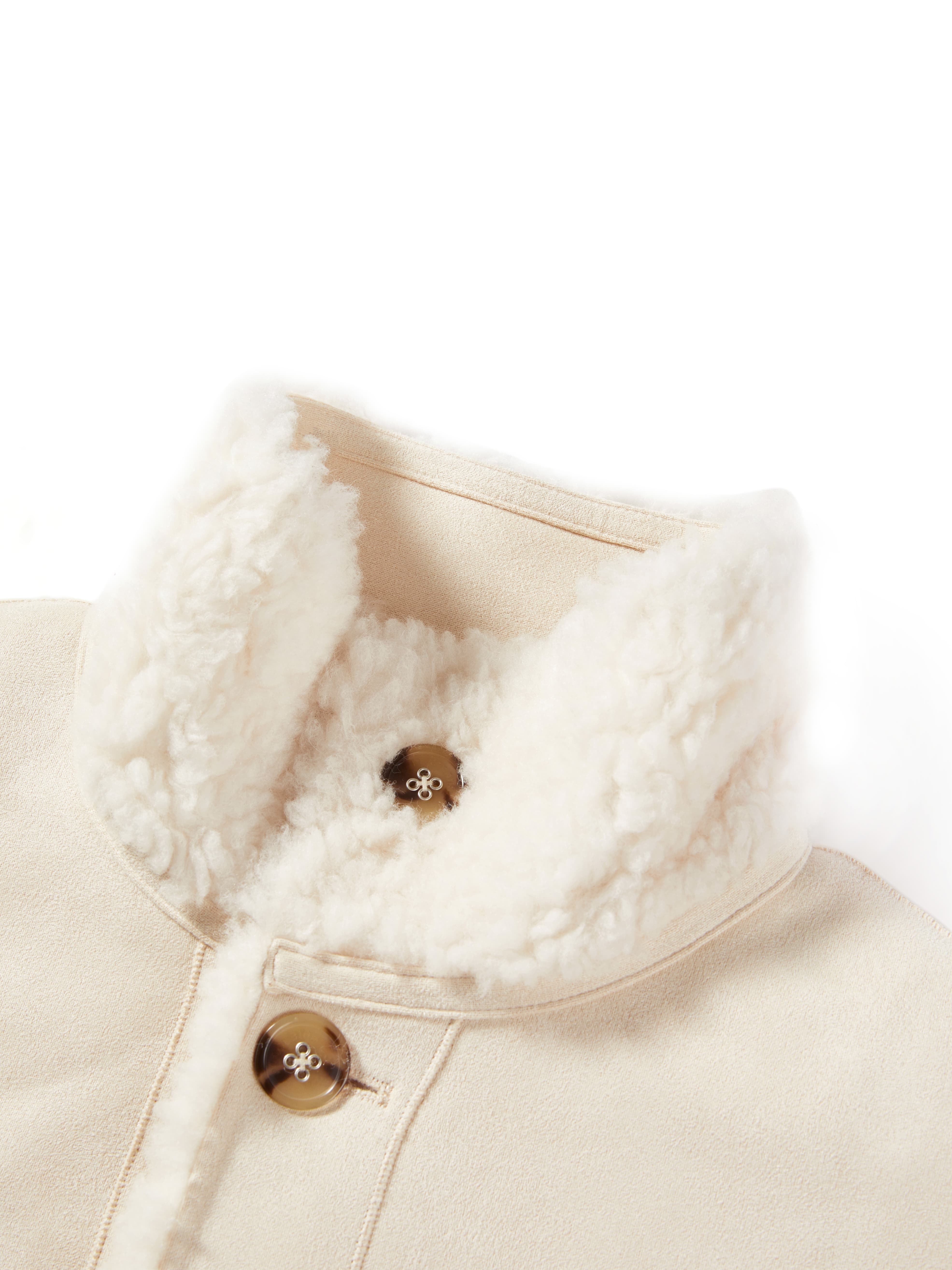 Women's Short Reversible Wool Jacket