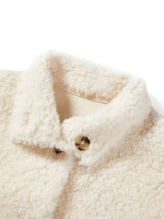 Women's Short Reversible Wool Jacket