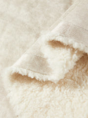 Women's Oversized Curly Pure Wool Coat