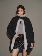 Women's Fox Fur Parka Coat