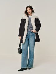 Women's Fox Fur Parka Coat