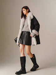 Women's Fox Fur Parka Coat