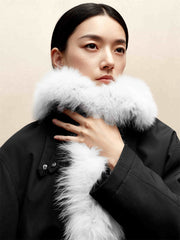 Women's Fox Fur Parka Coat