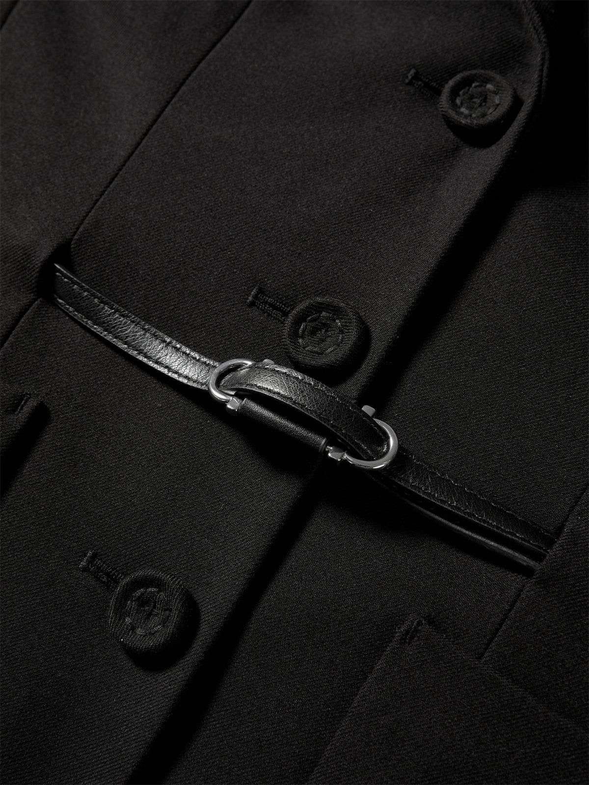 Women's Commuter Blazer with Detachable Belt