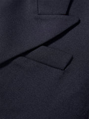 Women's Contrast Notch-Lapel Blazer