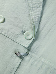 Women's Textured Acetate-Blend Lightweight Trench Jacket