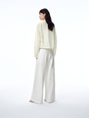 Women's Lightweight Tencel Lapel Jacket