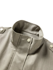 Women's Boxy Cropped Utility Jacket