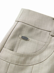 Women's High-Waisted Pleated A-Line Short Skirt