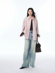 Women's Utility Jacket with Drawstring Waist