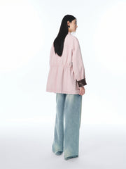 Women's Utility Jacket with Drawstring Waist
