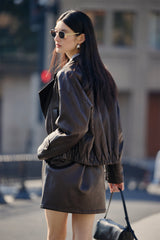 Women's Mohair-Blend Heavy Sequin Knit Cardigan