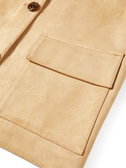 Women's Short Faux Suede Jacket